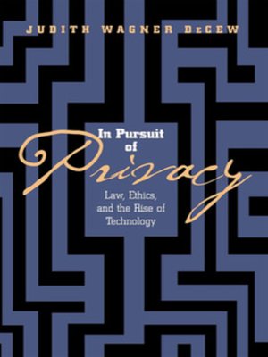 cover image of In Pursuit of Privacy